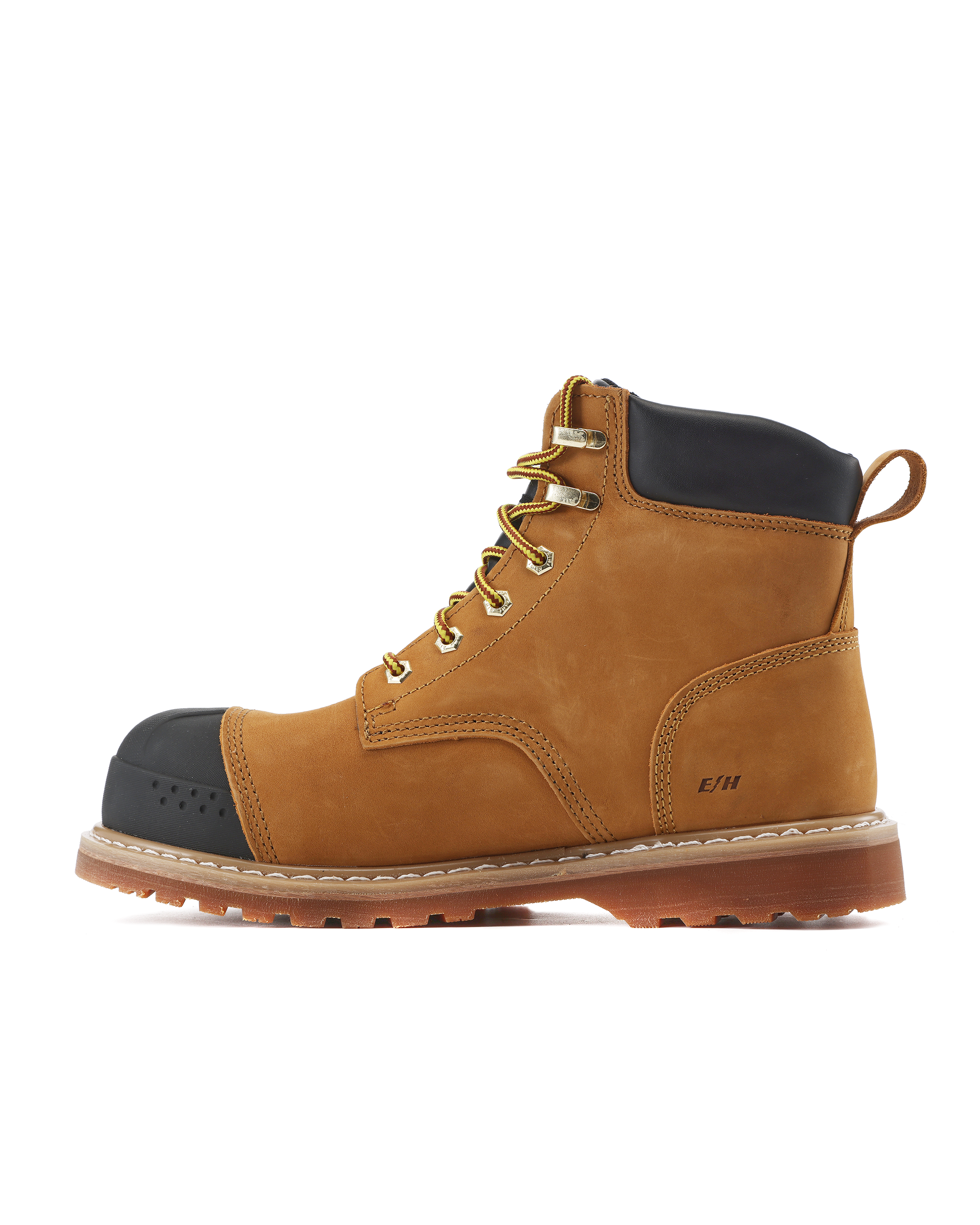 Kiwi Premium Wheat Nubuck 6" Steel Toe Waterproof Cap-Toe Work Boots [64000]