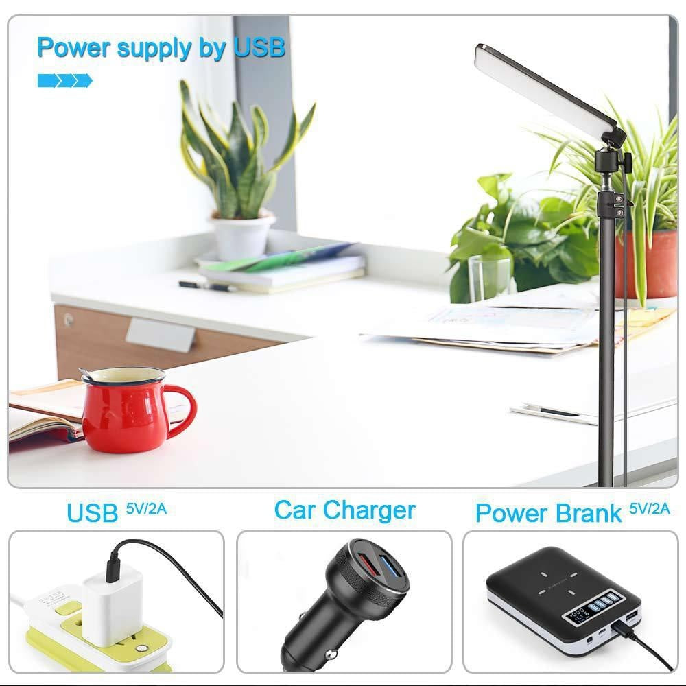 Camping Light LED Rechargeable Outdoor Tent Light USB 5V Power Supply 1.8 Meter Telescopic Pole