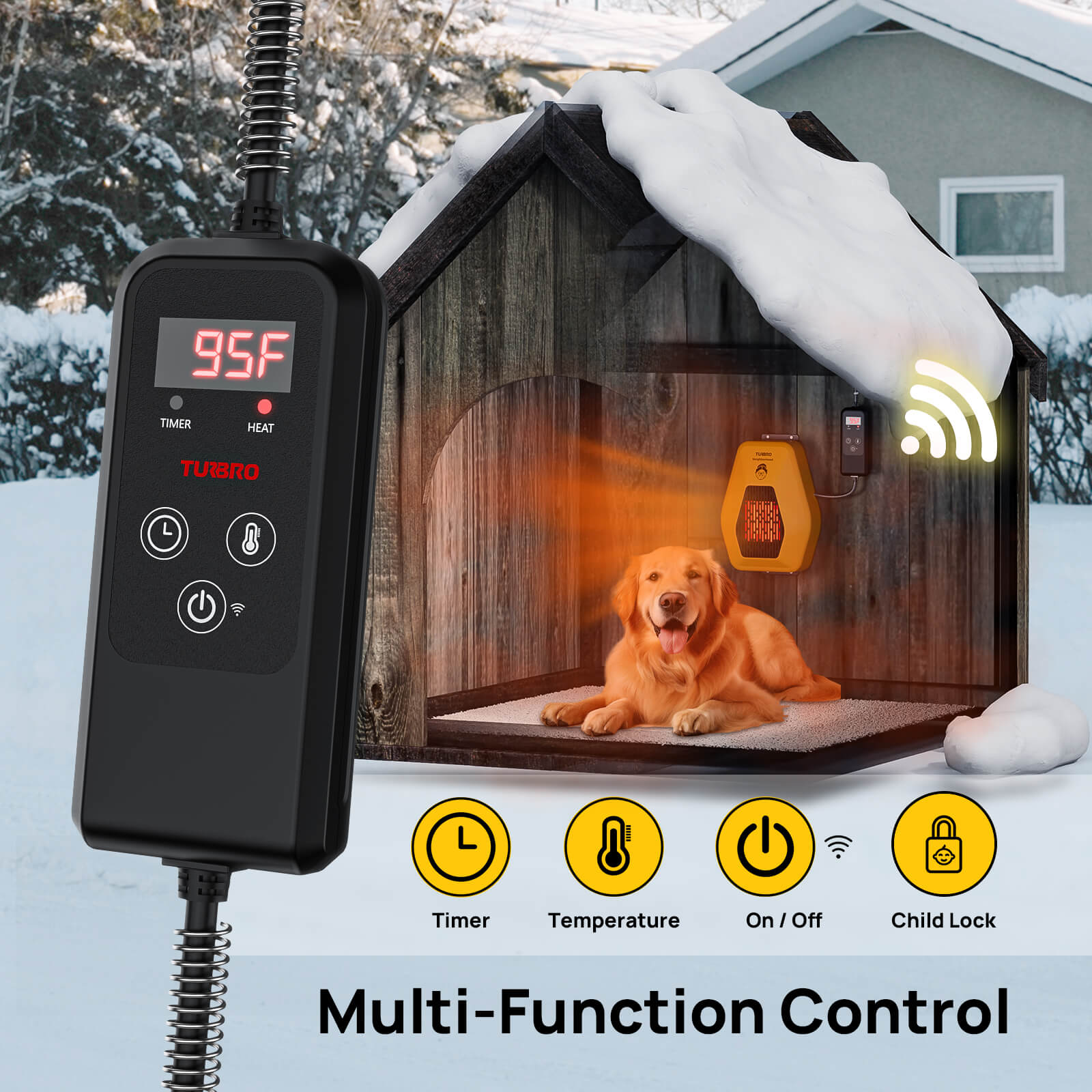 Neighborhood DH800A Dog House Heater