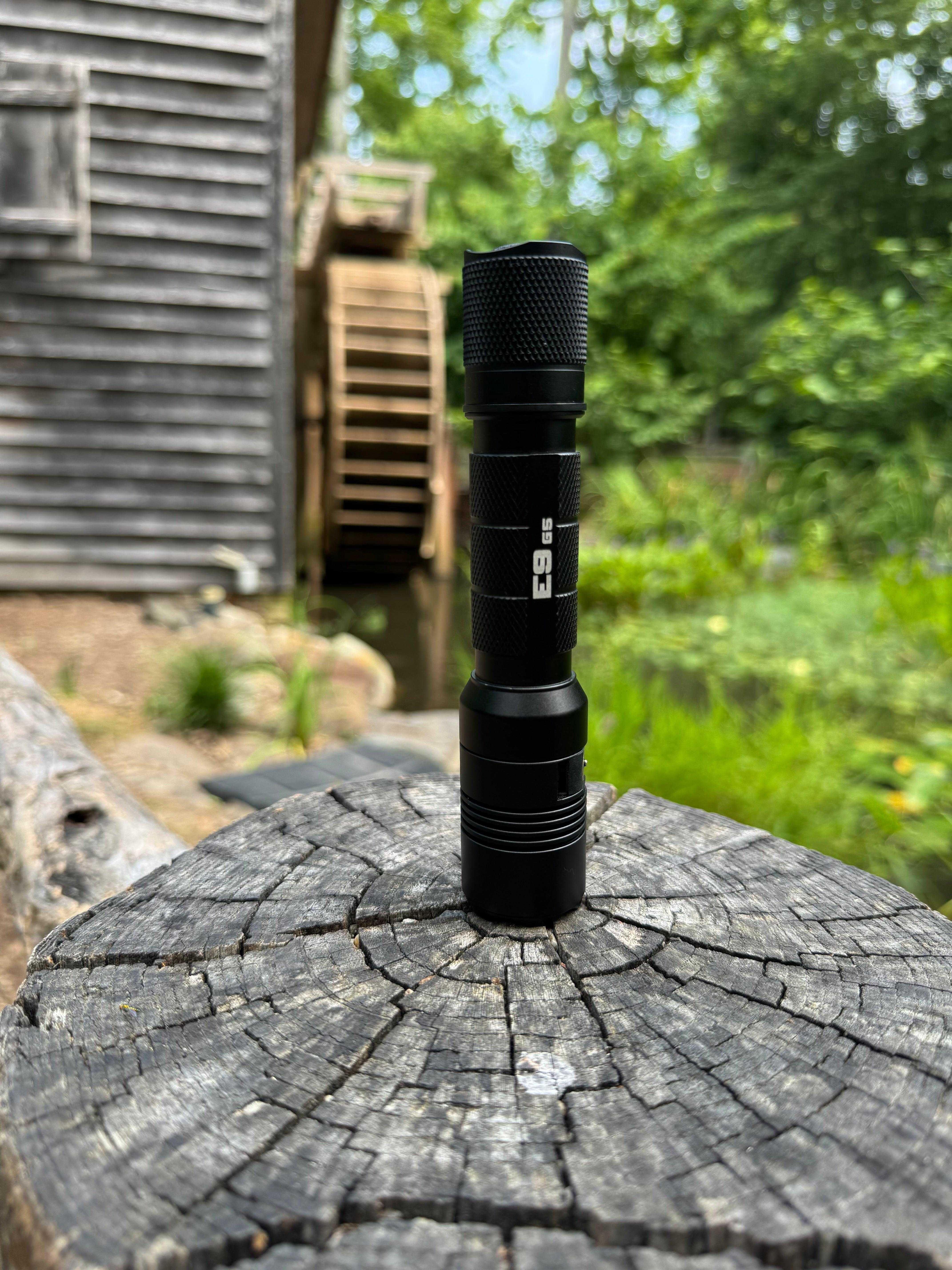 E9 GEN5 Long Throw- 3,000 Lumen  388 Meter  Tactical EDC Flashlight