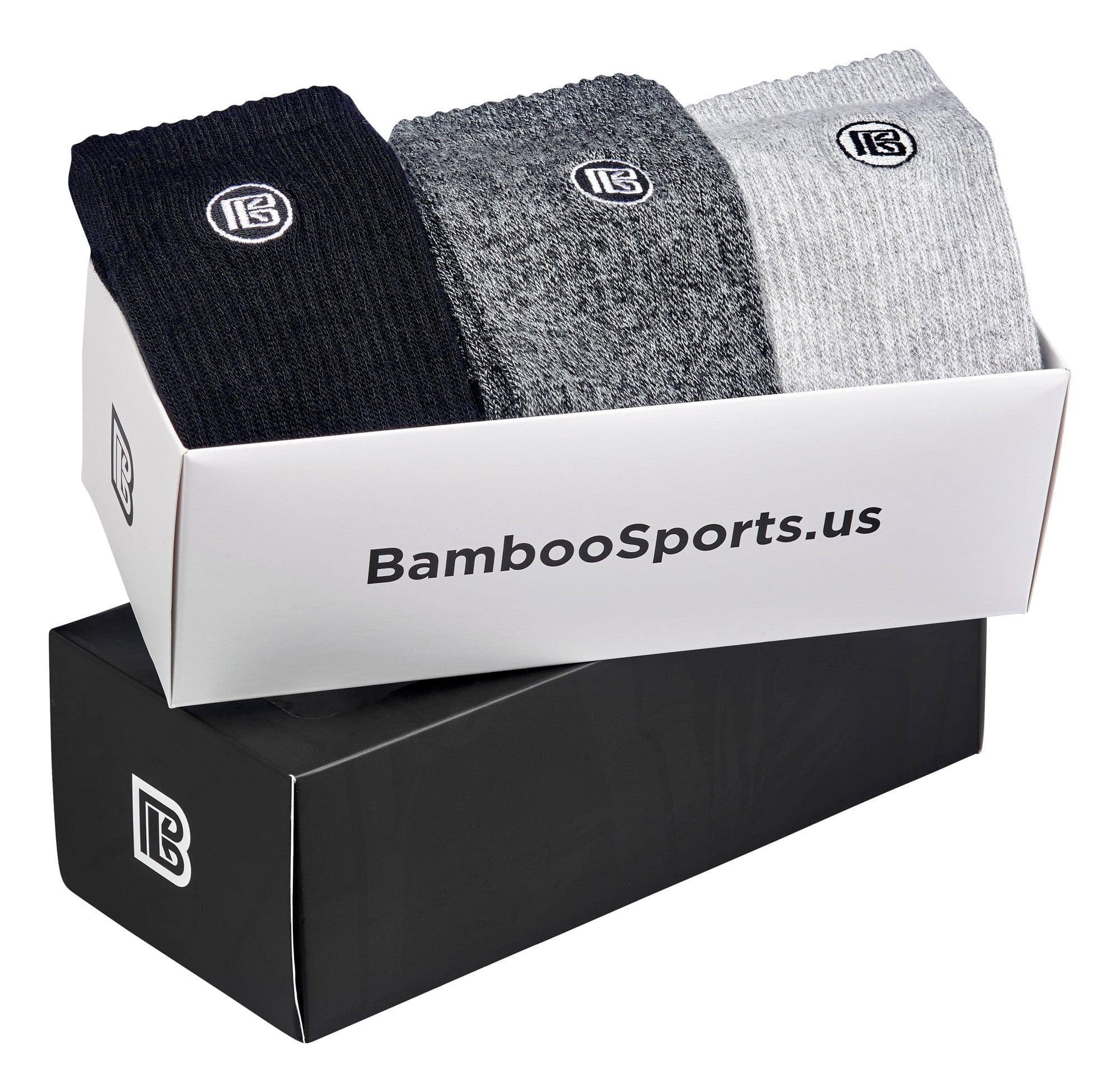 Premium Bamboo Rayon Crew Socks