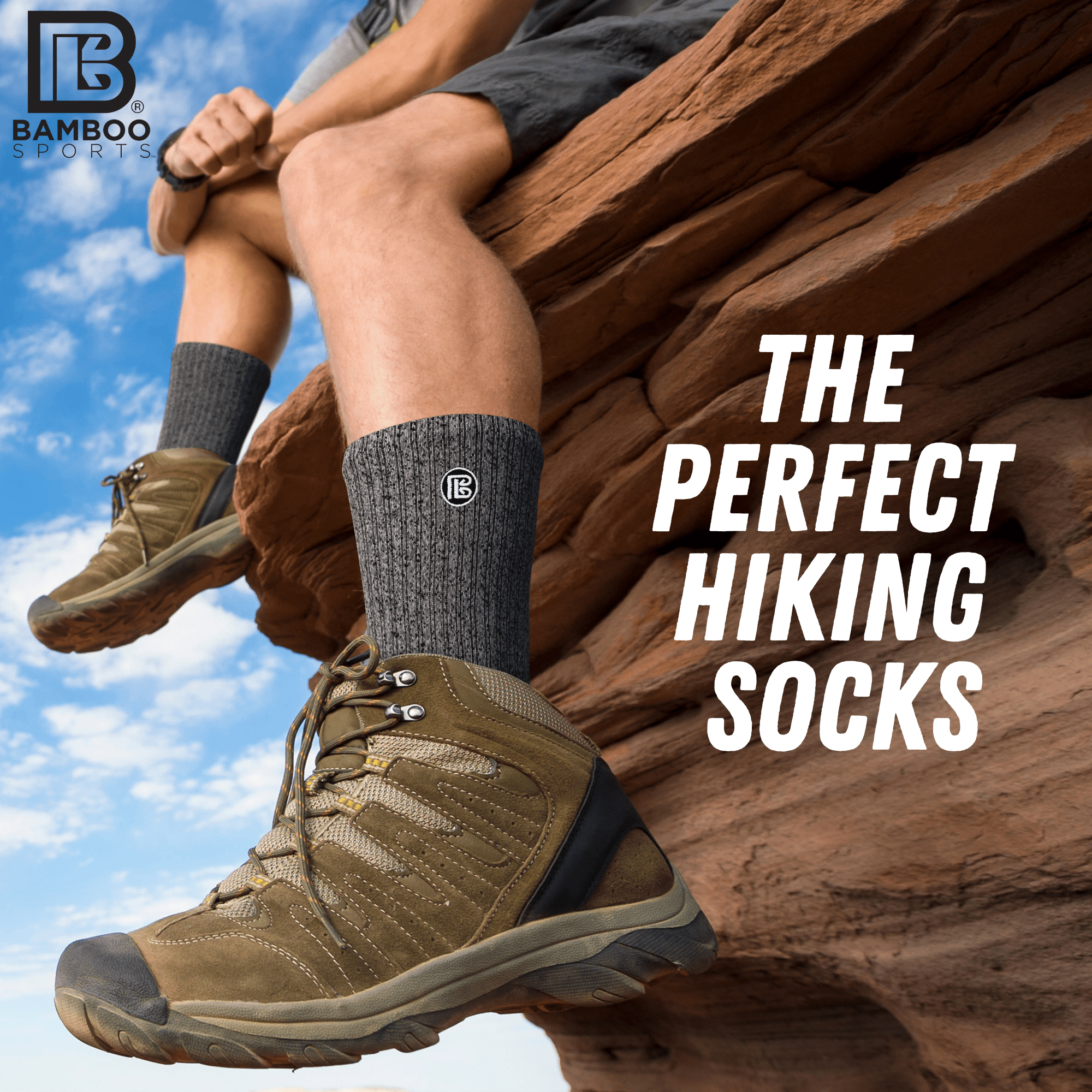 Premium Bamboo Rayon Crew Socks