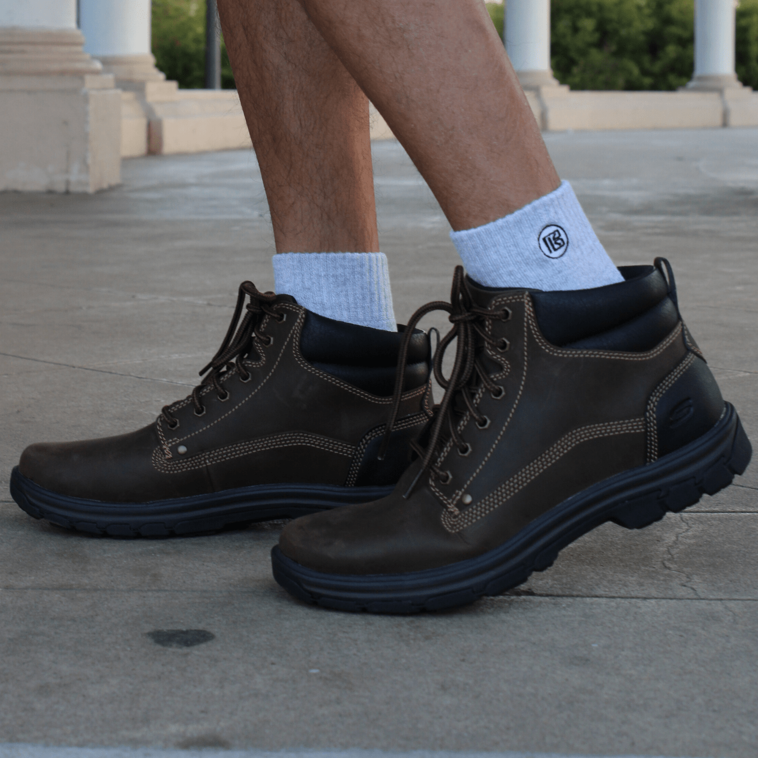 Premium Bamboo Rayon Quarter High Crew Socks