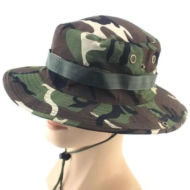 Men Adjustable Sun Hats Camouflage Tactical Cap Camo Men Outdoor Caps Sports Summer UV Protection One Size Fishing Hat Hiking Hunting Hats