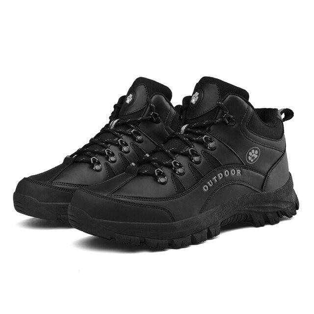 Men's Shoes Sports Outdoor Hiking Shoes Training Men's Boots Waterproof Outdoor Snow Durable Boots Winter Tactical Workout Shoes For Camping Walking