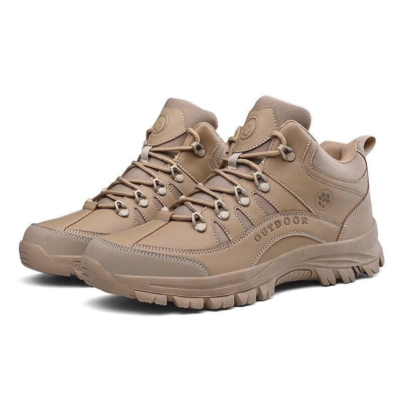 Men's Shoes Sports Outdoor Hiking Shoes Training Men's Boots Waterproof Outdoor Snow Durable Boots Winter Tactical Workout Shoes For Camping Walking