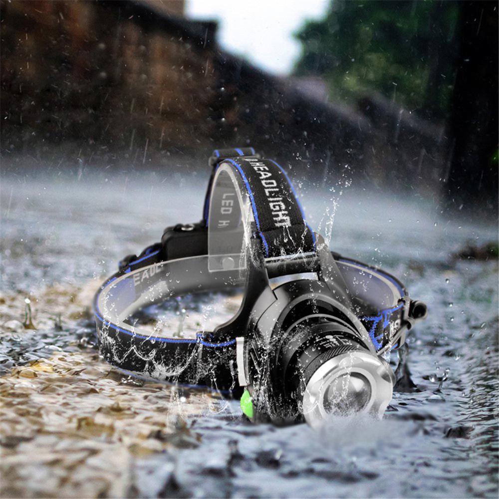 Rechargeable High Lumens Work Headlight Ultra Bright Headlamp LED Headlight Sensor Powerful  Head Lamp Waterproof Flashlight For Adults Running Hiking Camping Fishing